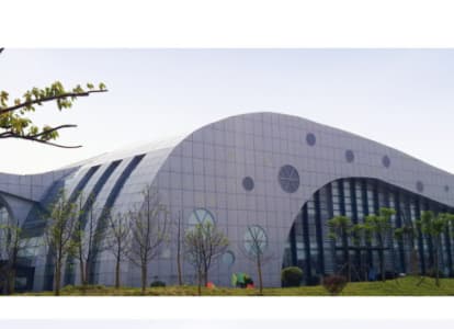 绵阳会议中心外景网架工程